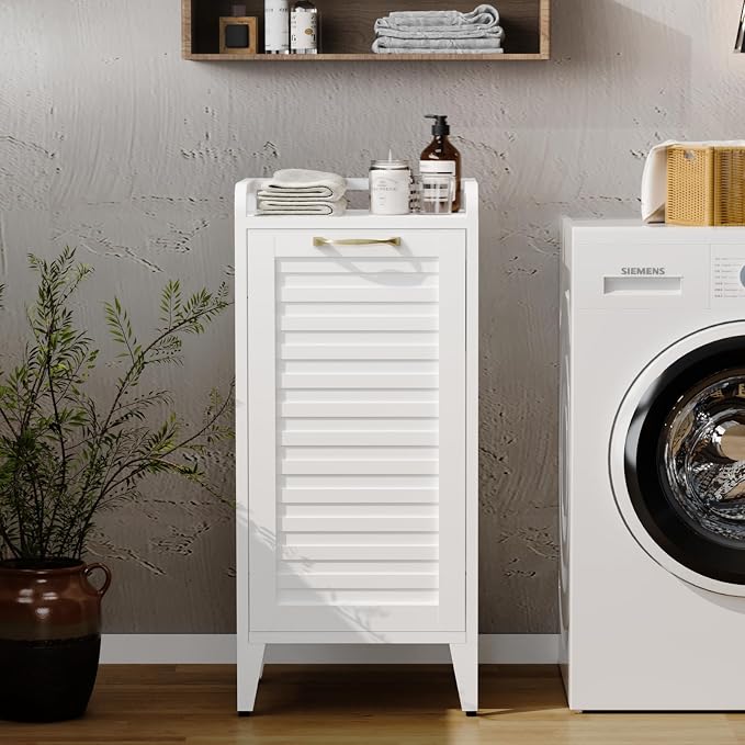 Metal Laundry Hamper Cabinet - Image 6