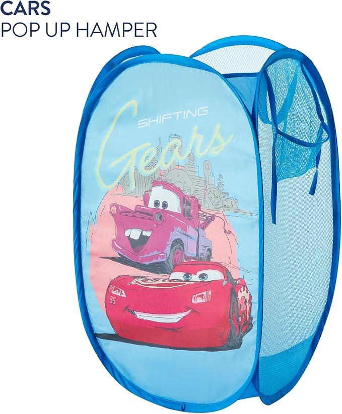 Disney Cars Pop-Up Hamper with Durable Carry Handles - Image 2