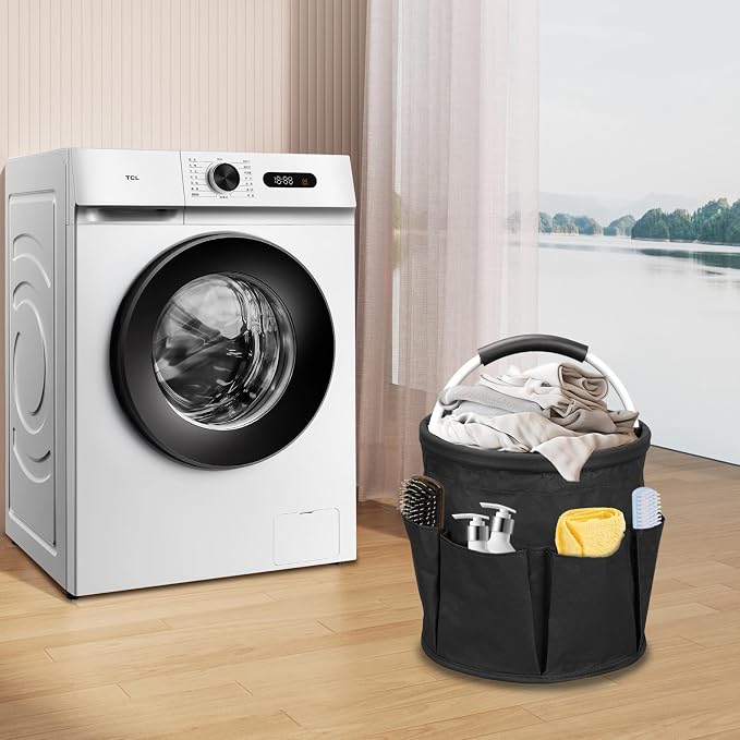 17L Cleaning Caddy with Handle, 4.5 Gallon Cleaning Supply Caddy Foldable - Image 7