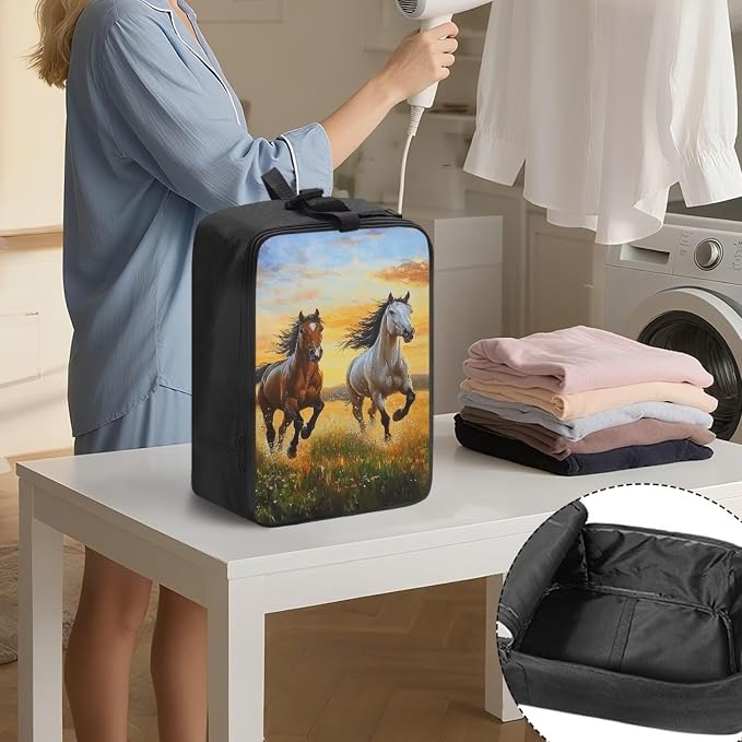 Sunset Horse Portable Steamer Iron Storage Bag - Image 3