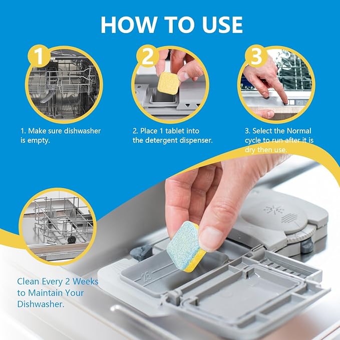 24-count Dishwasher Cleaner Tablets - Image 4