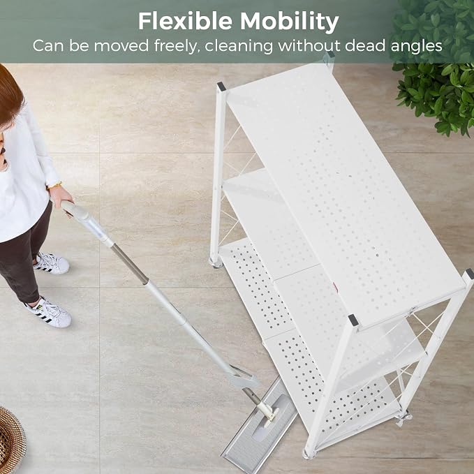 DEANIC 3 Tier Foldable Storage Shelves - Image 6
