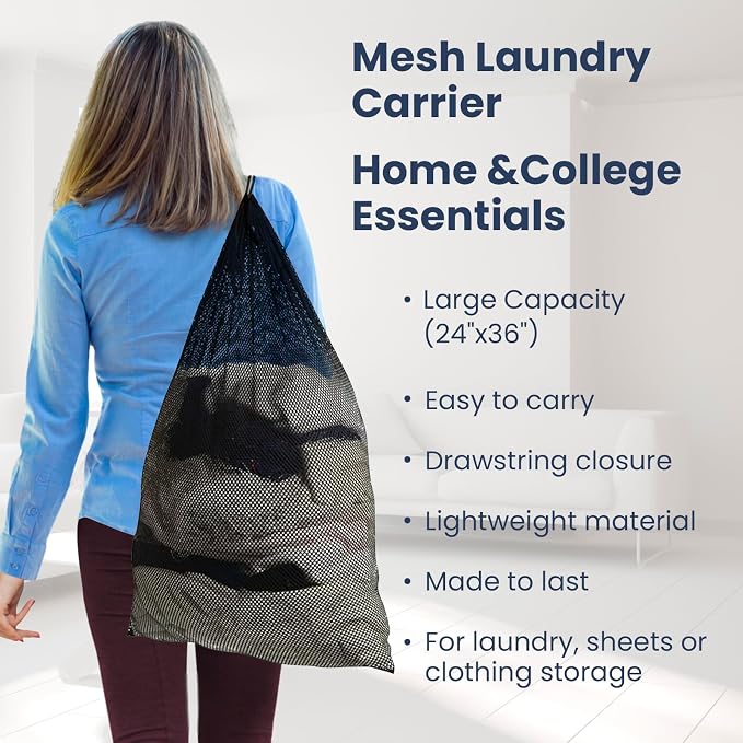 Premium Heavy-Duty Mesh Laundry Bag - Image 3