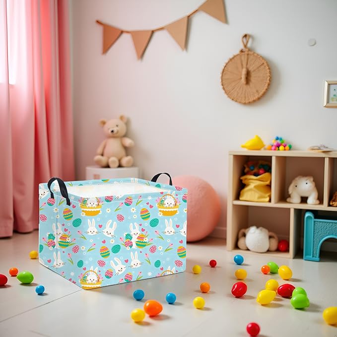 Rectangular Flower Easter Basket - Image 3