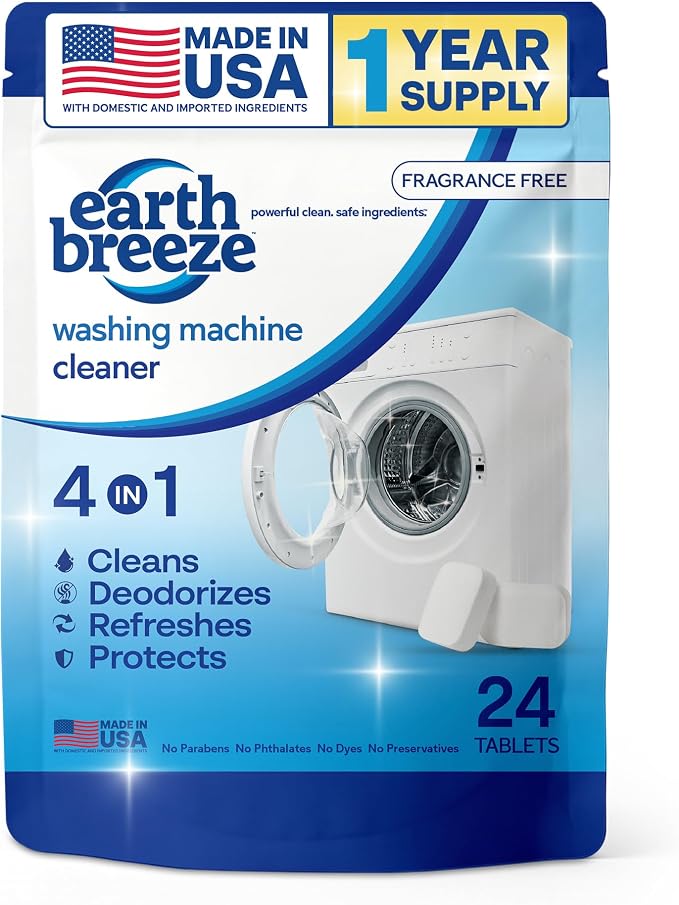 Earth Breeze Washing Machine Cleaner Tablets by EarthBreeze