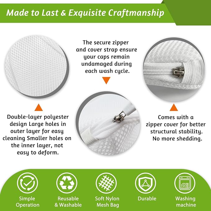 Eiito Hat Washer Cage Hats Cleaner, Hat Washer - Image 3