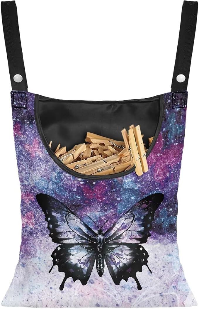 Butterfly Clothespin Storage Organizer by Vanideaoty