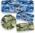 120-ct Personalized Waterproof Name Labels – 3-Line Custom Stick-On Tags by GILBIN