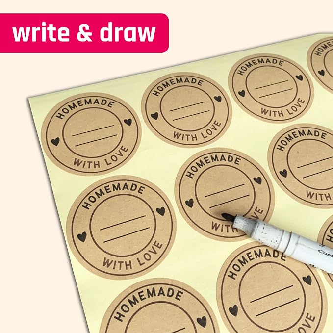 900 Pieces, Canning Labels for Jars to Write On - Image 7