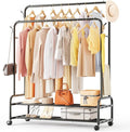 TigerParty Double Rods Clothes Rack by StrongShelfSmarterStorage