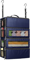 Suitcase Organizer, Travel Luggage Organizer Hanging Shelves Packing Cube by Vokelater