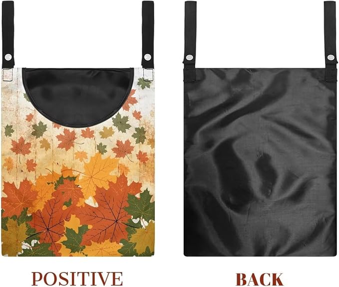 Maple Leaves Clothes Pin Hanging Bag Clothes Pin Bag - Image 7