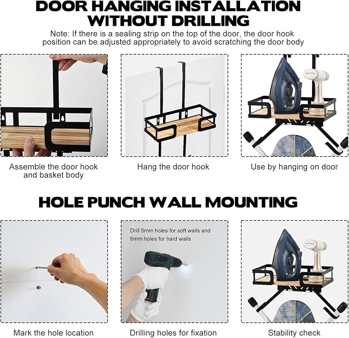 Ironing Board Hanger Wall Mount - Image 6