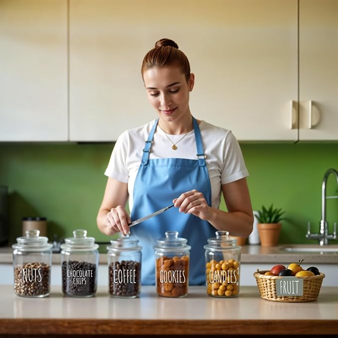 White Font Hygge & Sage Pantry Labels - Image 4