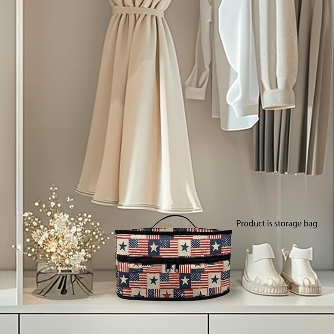 Stars And Stripes Iron Organizer Bag - Image 4