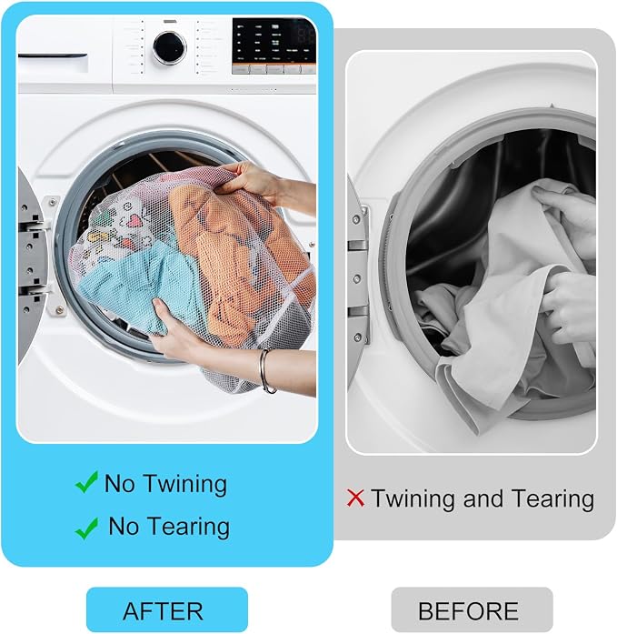 Thinp 3 Pcs Mesh Laundry Bags - Image 5