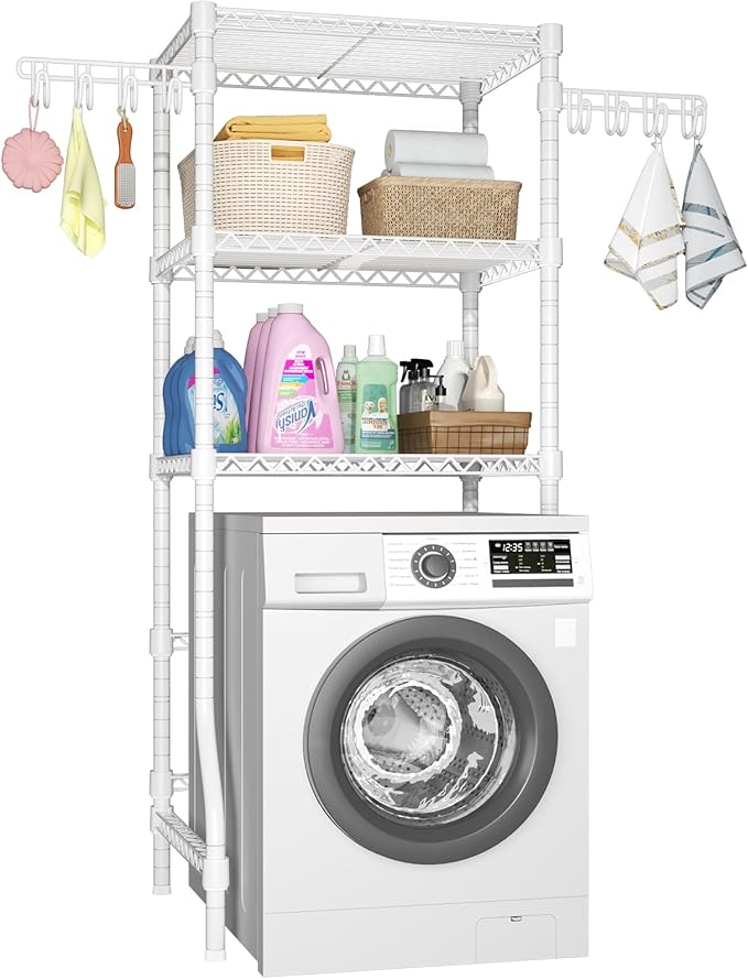 Ulif U8 Mini Laundry Room Storage Organizer, Over The Washer and Dryer Storage by Ulif