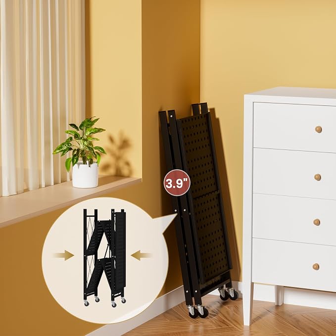 ALANNG Heavy Duty 3-Tier Folding Shelf - Image 7