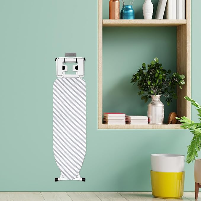 Ironing Board Wall Mount Holder Metal Hanging Rack Iron Holder - Image 5