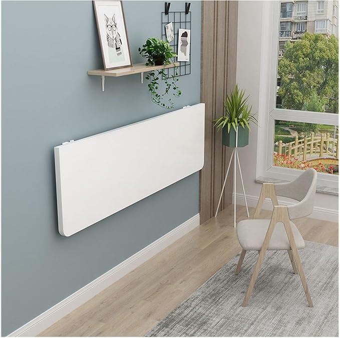 Fold Down Laundry Table Wall Mounted, Folding Wall Mounted Drop Leaf Table by Unknown