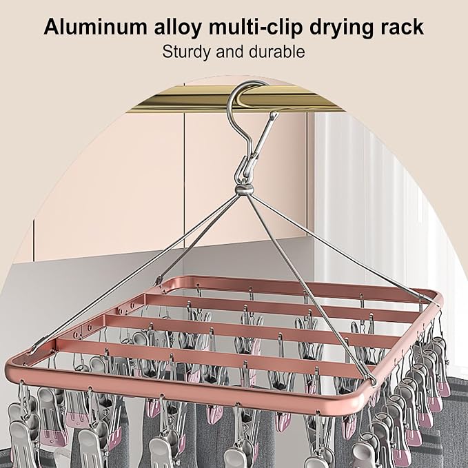 Windproof Clothes Hanger, Strong Load Rack, 20 Inch Hanger - Image 7