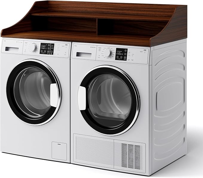 2-Tier Washer Dryer Topper, Laundry Organizer by OAKHAMHOME