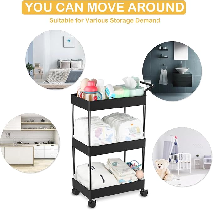 Diaper Caddy - Plastic Diaper Organizer - Image 5
