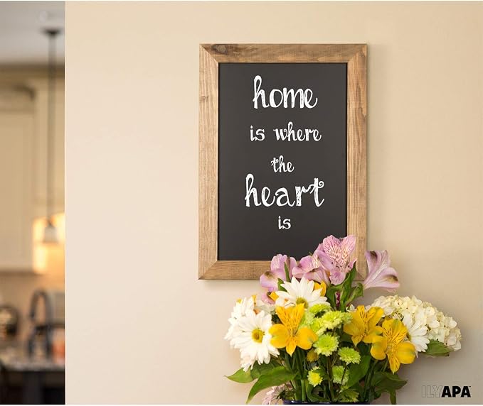 Ilyapa Rustic Wooden Magnetic Kitchen Chalkboard Sign - Image 4