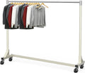 Simple Houseware Industrial Grade Z-Base Garment Rack, 500lb Load by SimpleHouseware