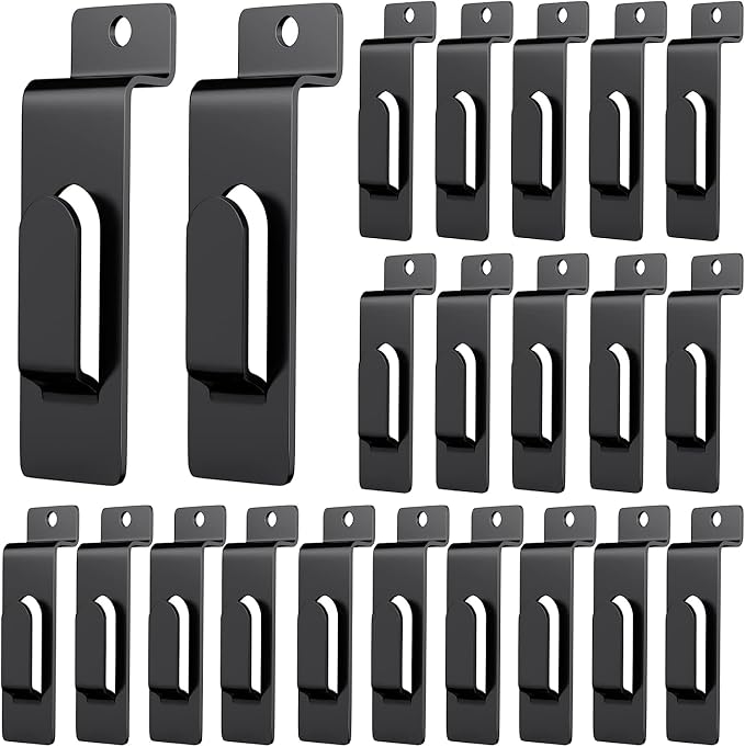 50 Pack Slatwall Utility Notch Hook Commercial Slatwall Picture Hook Metal by BeapTcely