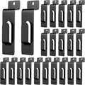 50 Pack Slatwall Utility Notch Hook Commercial Slatwall Picture Hook Metal by BeapTcely