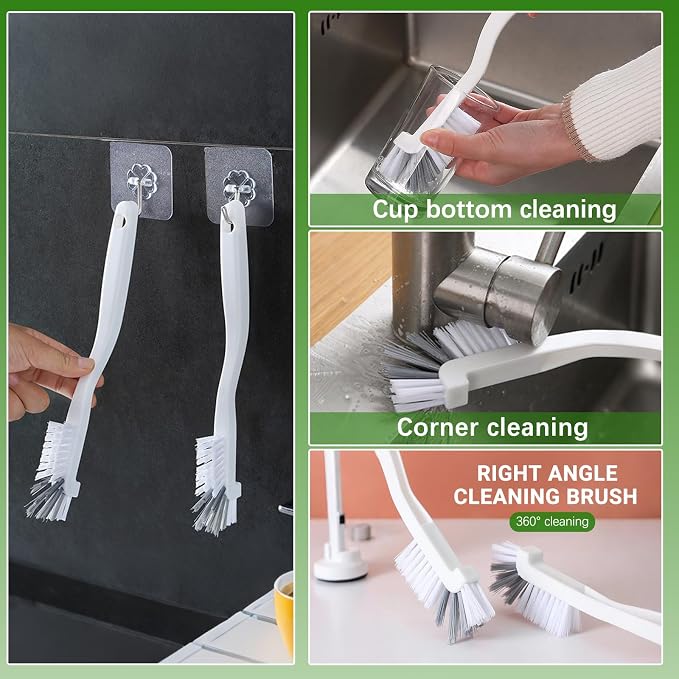 Cleaning Brush Set for Washing Machine, Shower & Kitchen - Image 3