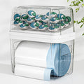 2-in-1 Trash Bag Holder Laundry & Dishwasher Pods Container, Garbage Bag by FELIZHOUSE