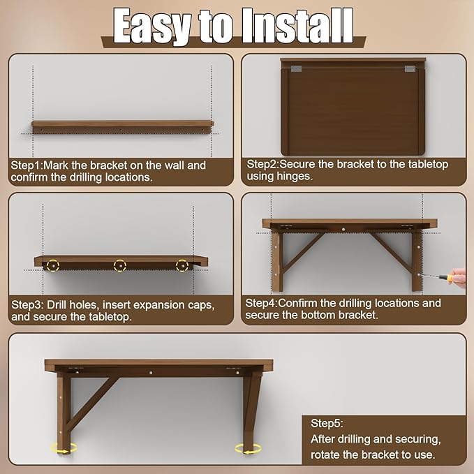 MM MELISEN Wall Desk - Image 5