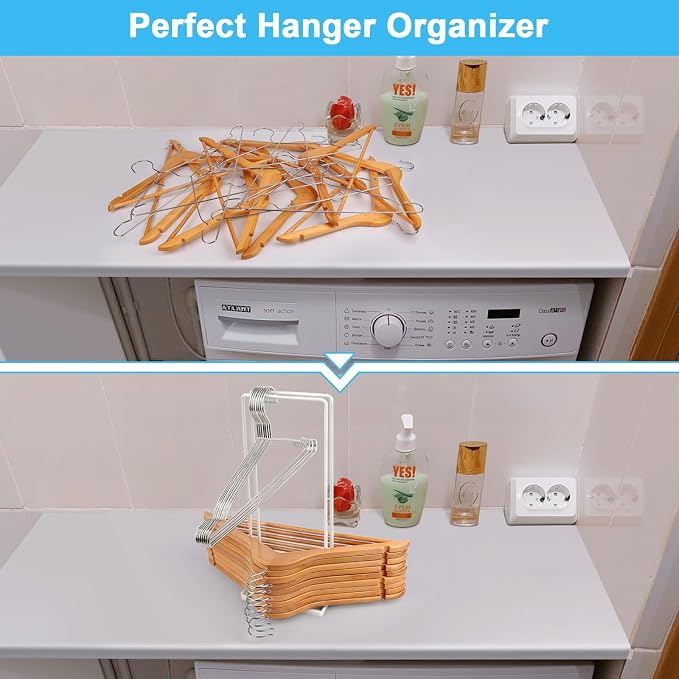 Hanger Holder Stand Clothes Hanger Organizer - Image 6