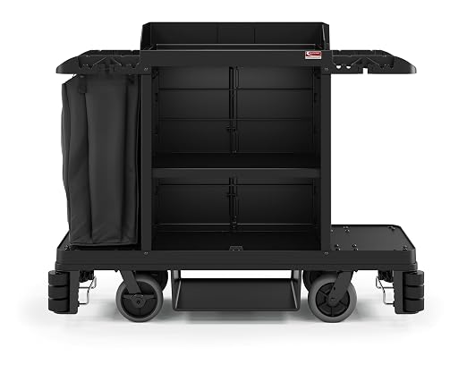 Suncast Commercial Standard Housekeeping Cart - Image 3
