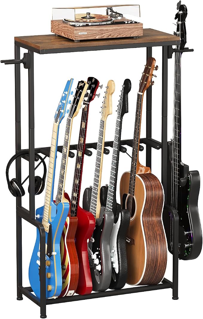 Guitar Stand for Multiple Guitars, Guitar Rack - Image 7