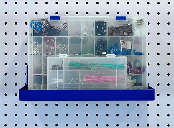 Triton Products DuraHook Epoxy Coated Steel Pegboard Shelf - Image 6