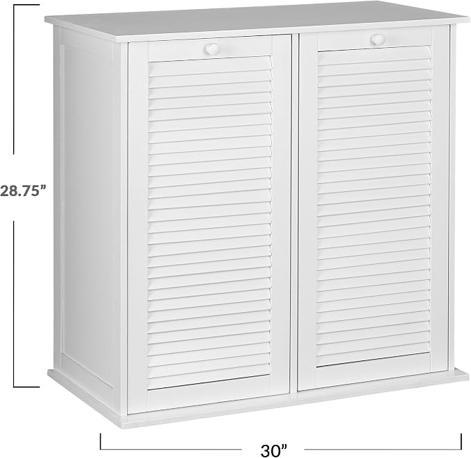 Household Essentials Tilt-Out Laundry Sorter Cabinet - Image 3