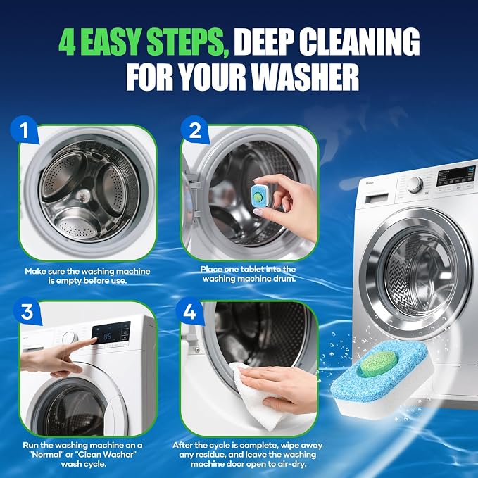 Washing Machine Cleaner Tablets - Image 7