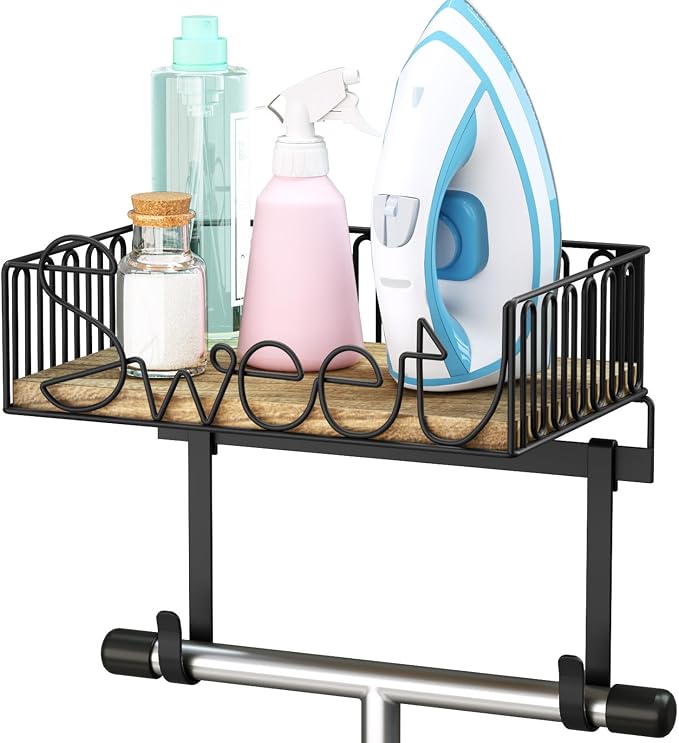 SRIWATANA Ironing Board Hanger Wall Mount, Laundry Room Iron and Ironing Board by SRIWATANA