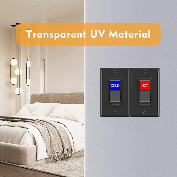 578PCS Light Switch Decals Transparent Light Switch Labels Stickers Waterproof - Image 6