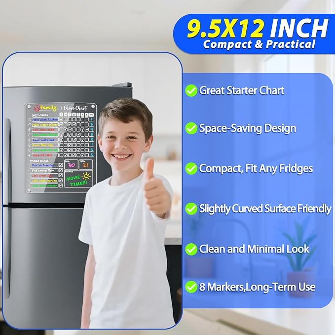 PigPotParty Acrylic Magnetic Chore Chart - Image 7