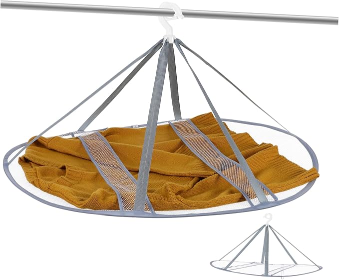 Efficient Air Dry Mesh Flat Mesh Drying Hanger Space-Saving Sweater Drying Rack by Unknown