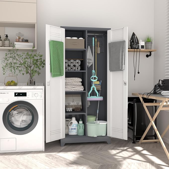 Metal Garage Storage Cabinet - Image 6