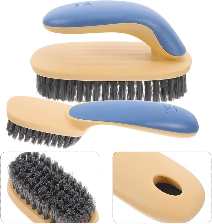 SECFOU 2pcs Multifunction Shoe Washing Brush and Soft Laundry Cleaning Brush Set - Image 9