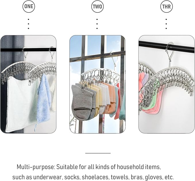 2pcs Stainless Steel Drying Rack - Image 3