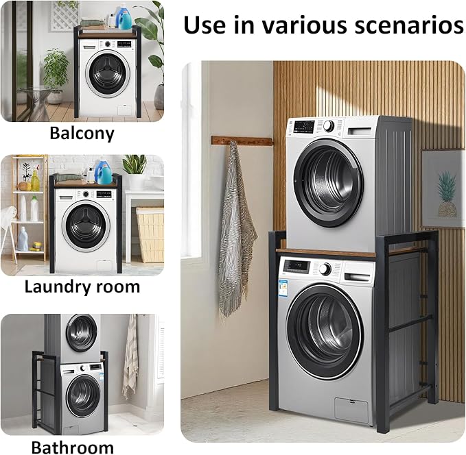 Washer Dryer Stacking Kit, Height Adjustable, Washer and Dryer Stand Stacking - Image 7