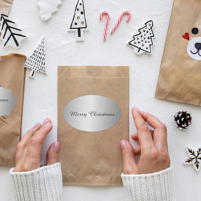 Silver Labels, Food Jars, Gift Tags - Image 6