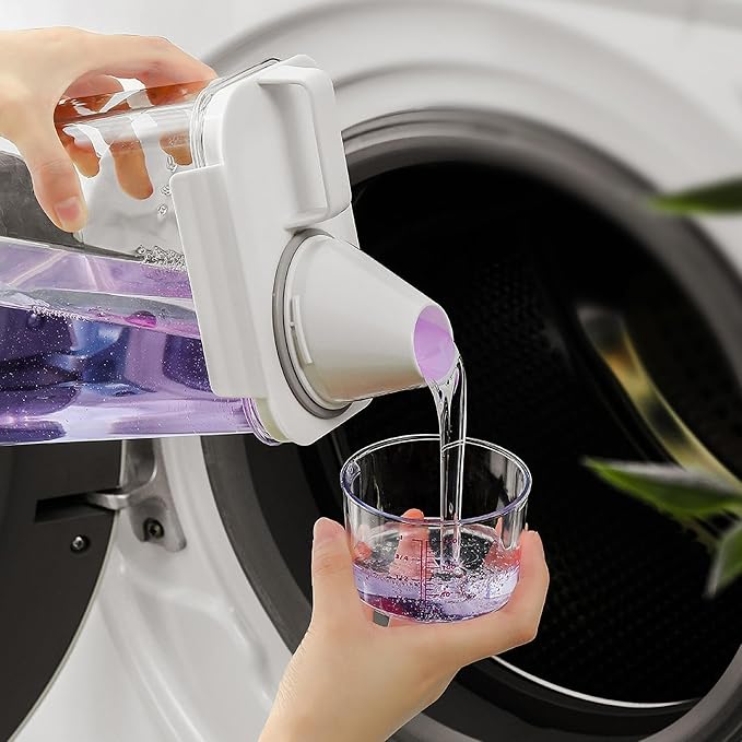Laundry Detergent Dispenser 1800ml Laundry Detergent Bottle PVC Laundries - Image 6